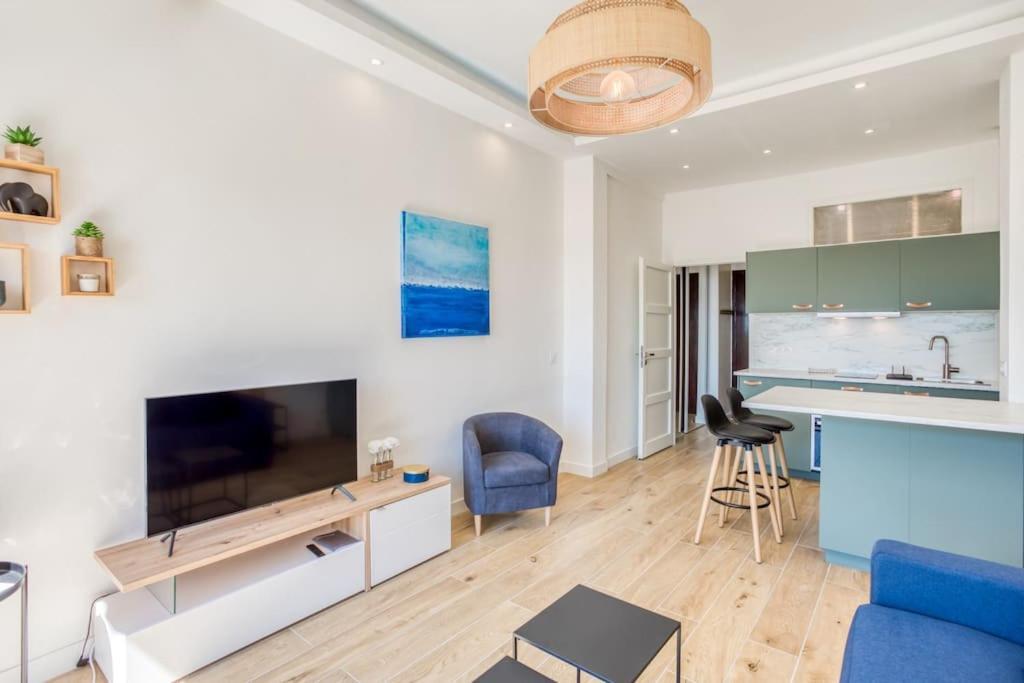 #43 Design Terrace Ac Wifi Sea View 1min Appartement Nice